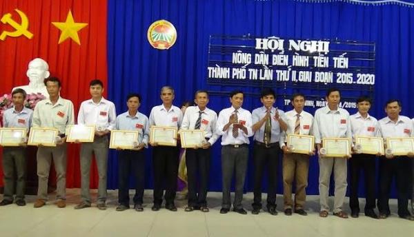 5 năm, TP.Tây Ninh có hàng ngàn lượt hộ nông dân đạt tiêu chuẩn nông dân sản xuất kinh doanh giỏi 